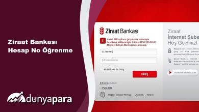 Ziraat Bankası Hesap No Öğrenme